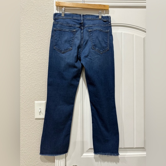 MOTHER Denim Insider Crop Step Fray in Turn of the Tide size 31 - Picture 2 of 10